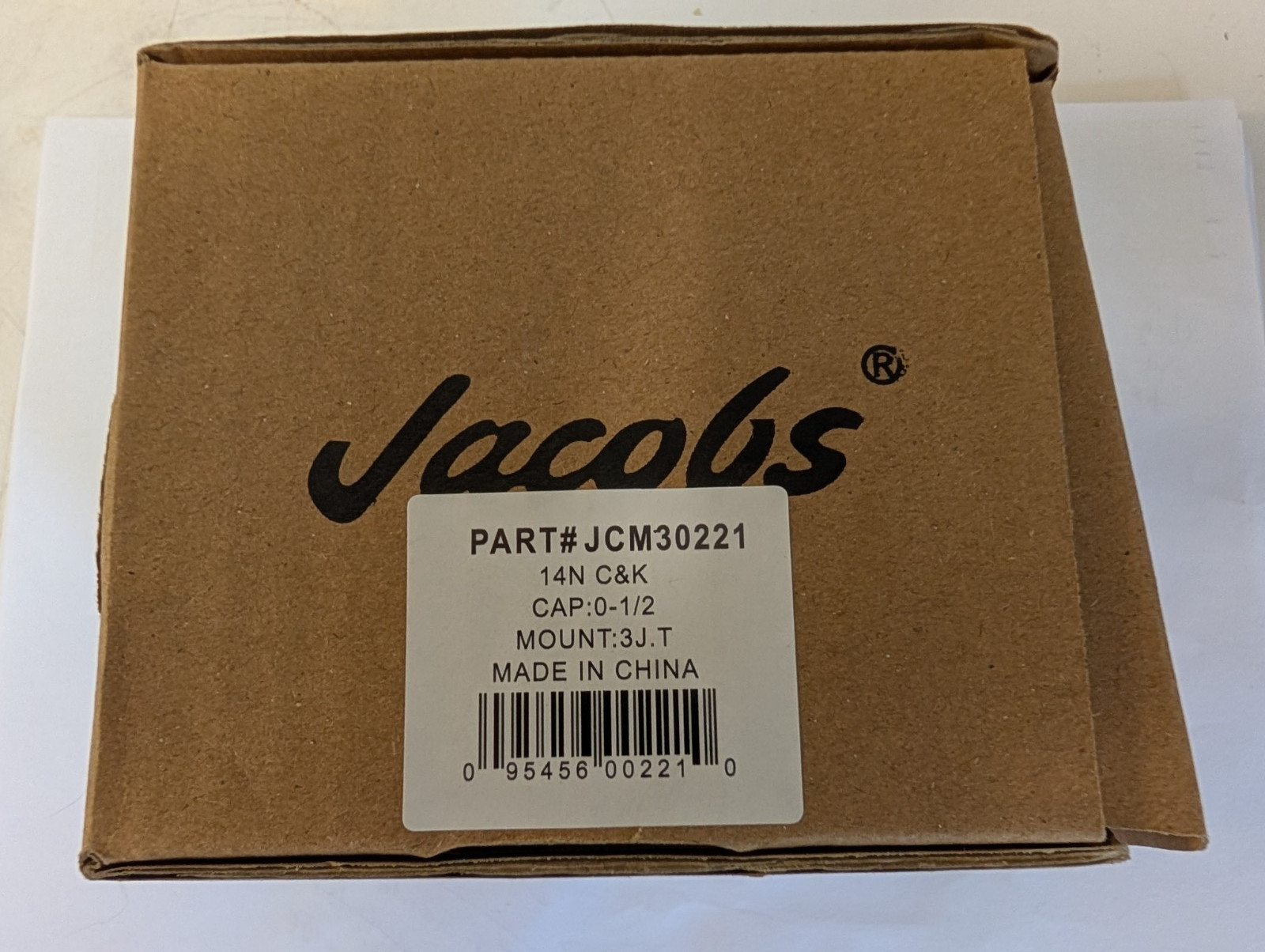 Jacobs 14N Drill Chuck 0-1/2\ Jacobs 14N Drill Chuck 0-1/2\