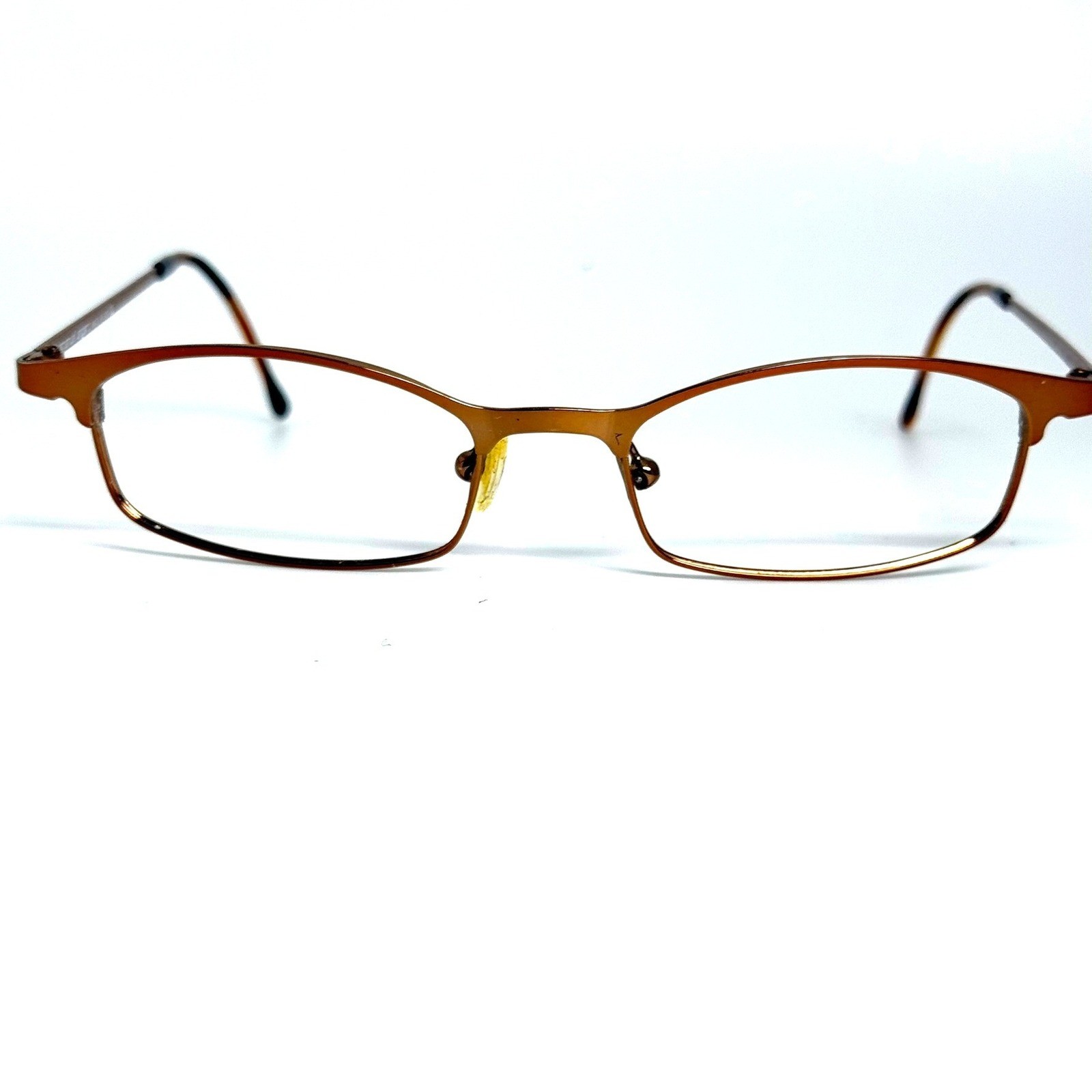Emanuel Ungaro 3536 9057 Copper Oval Eyeglass Frames Italy 50-18-135