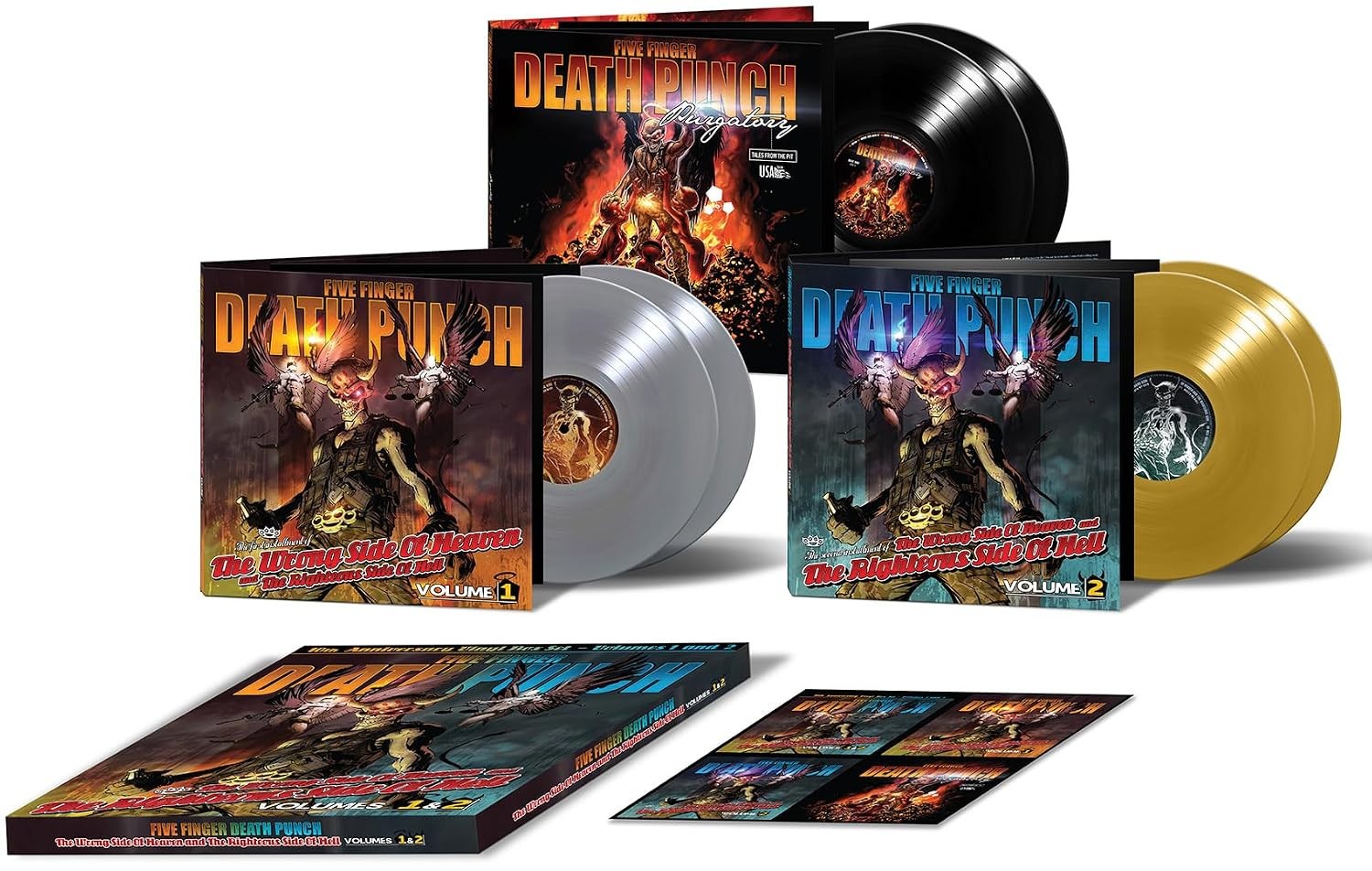 The Wrong Side of Heaven Volume 1 + 2 Box Set by Five Finger Death Punch...