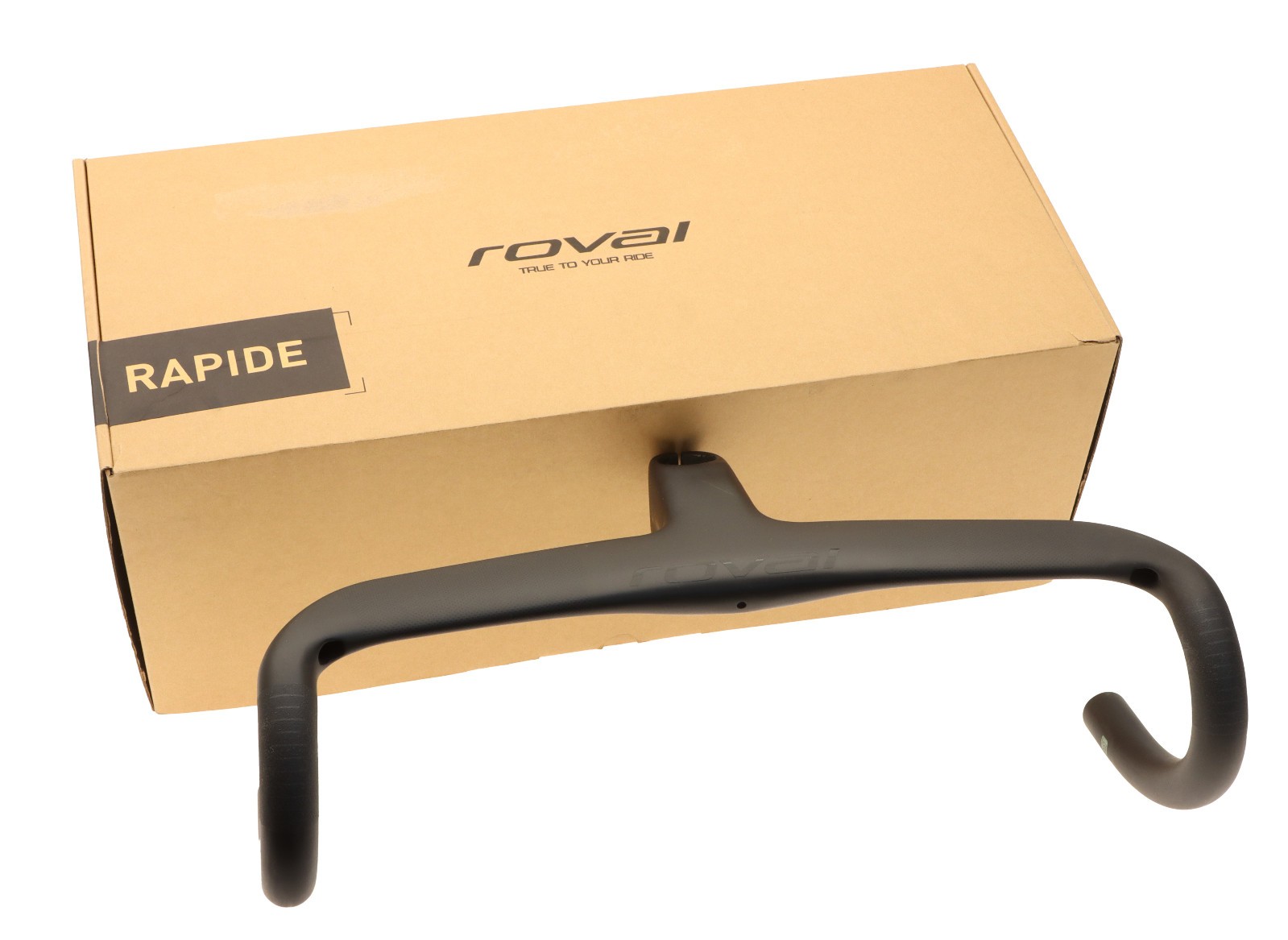 Roval Rapide Cockpit Carbon Handlebar/Stem 40cm x 100mm Bar *Demo*