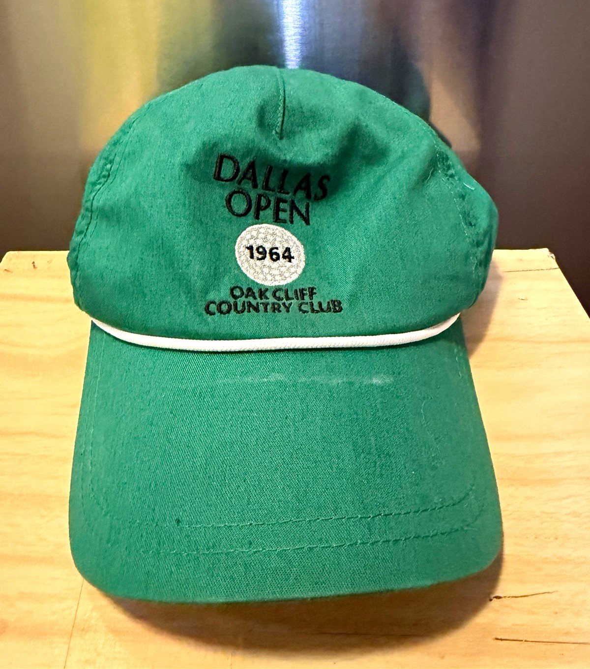 Vintage American Needle Dallas Open 1964 Oak Cliff Country Club Golf Green Cap