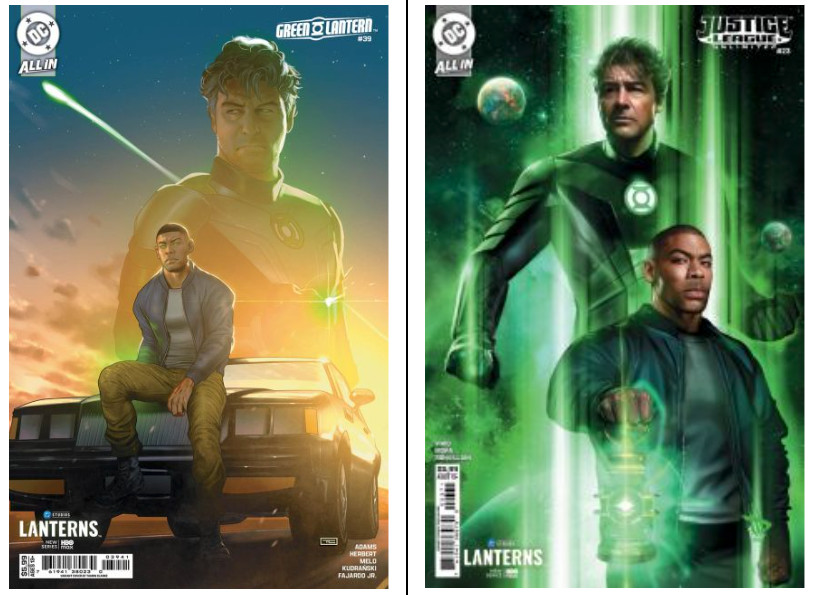 Green Lantern #39 D & Justice League Unlimited #22 G Variant 2026 LANTERNS Show Green Lantern #39 D & Justice League Unlimited #22 G Variant 2026 LANTERNS Show