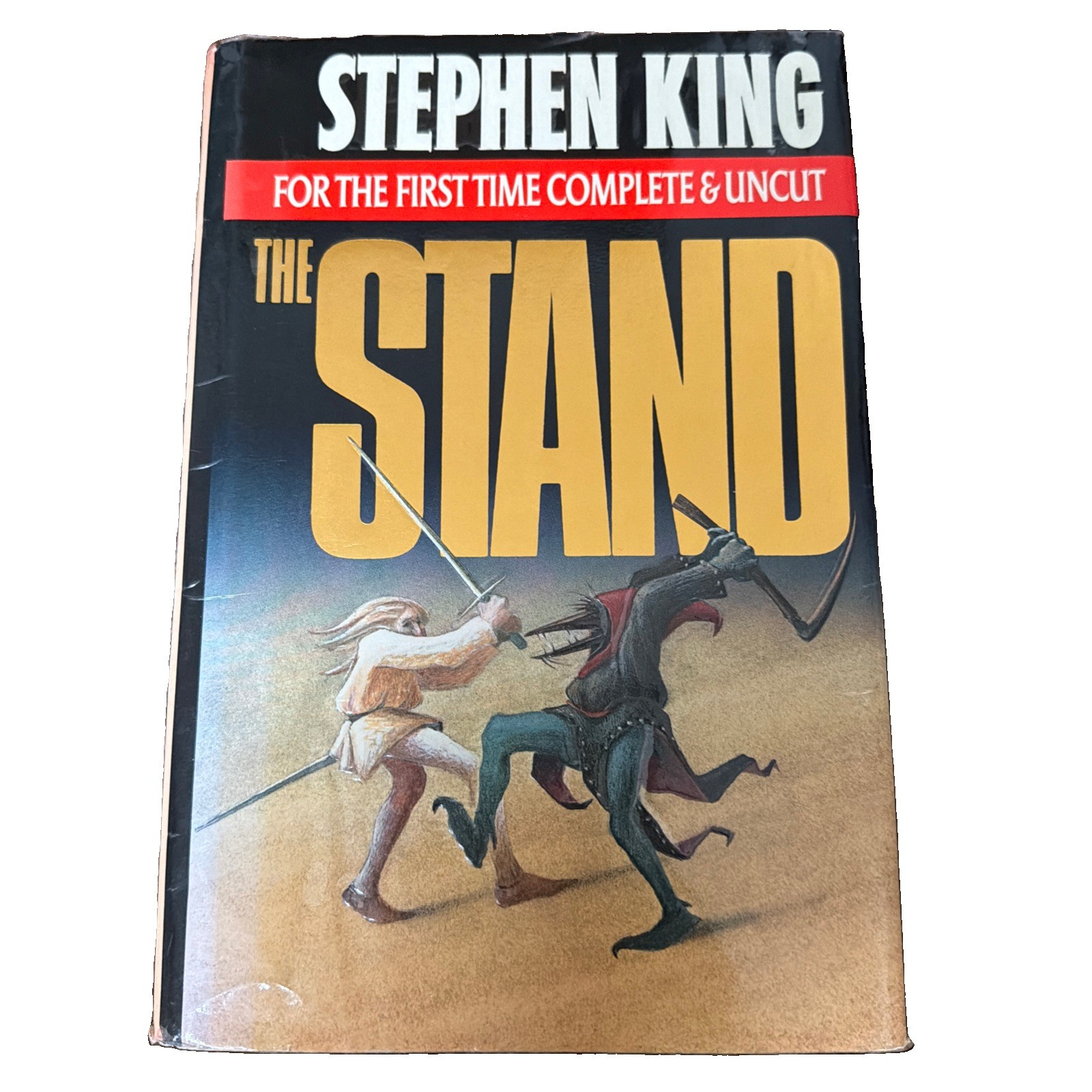 The Stand Complete & Uncut Edition Stephen King 1990 HC DJ 1st Trade Edition 