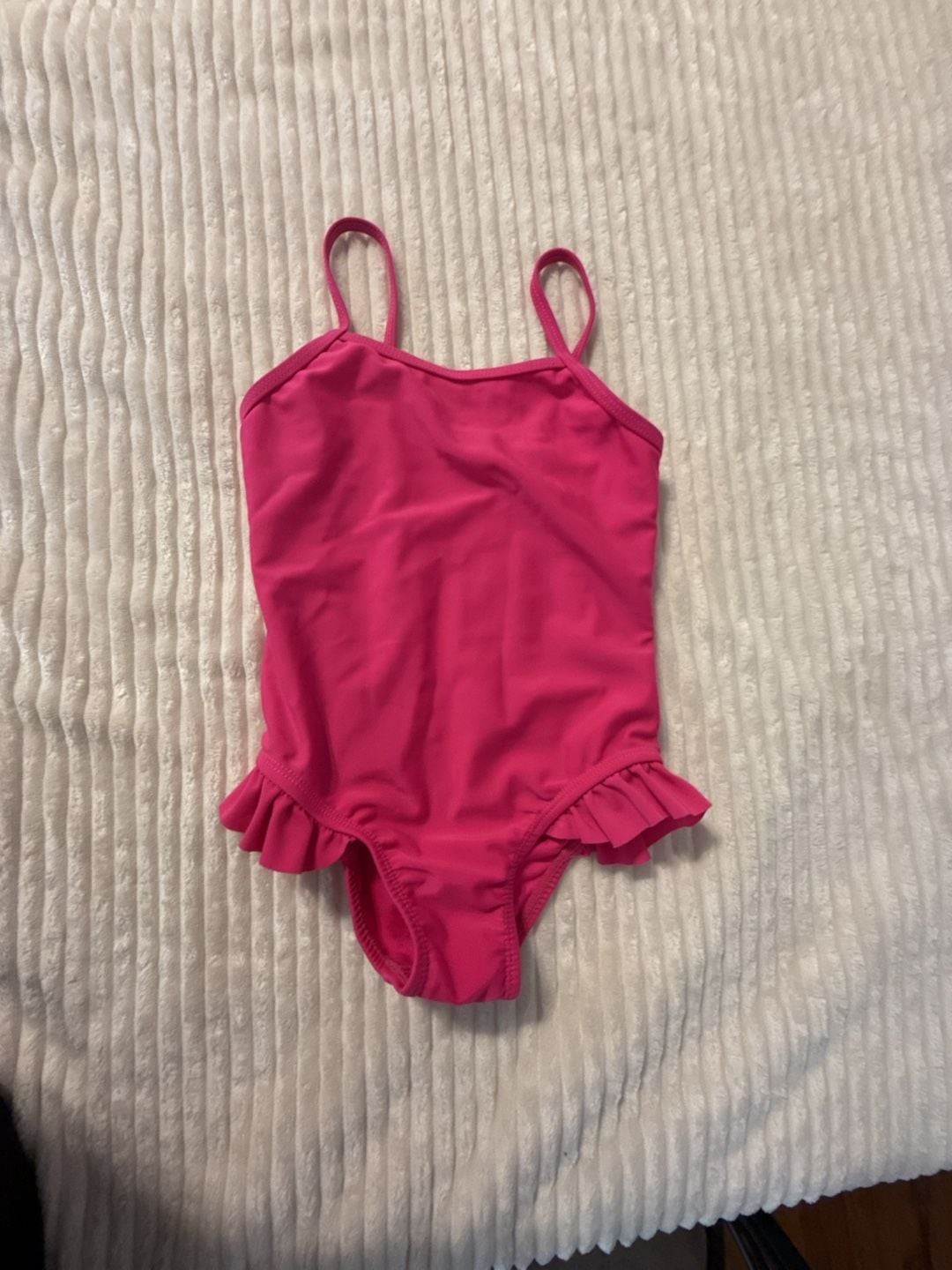 Wonder Nation Pink Ruffle One Piece Swimsuit 3T Wonder Nation Pink Ruffle One Piece Swimsuit 3T