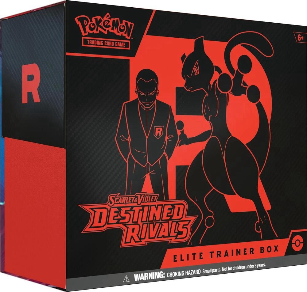 Pokemon Destined Rivals Elite Trainer Box Factory Sealed ETB Booster Promo New