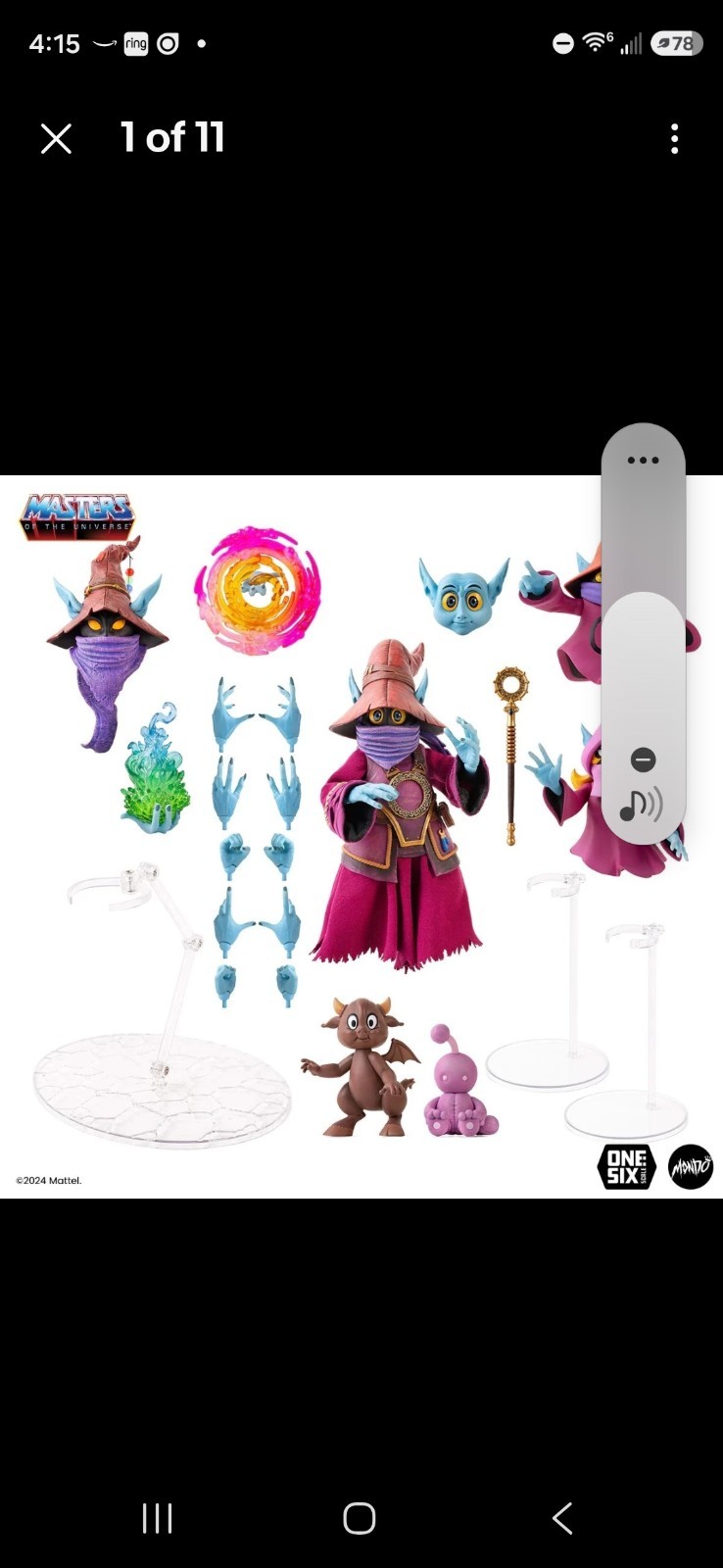 Mondo Masters of Universe ORKO Deluxe Timed Edition 1/6 Scale Figure Exclusive