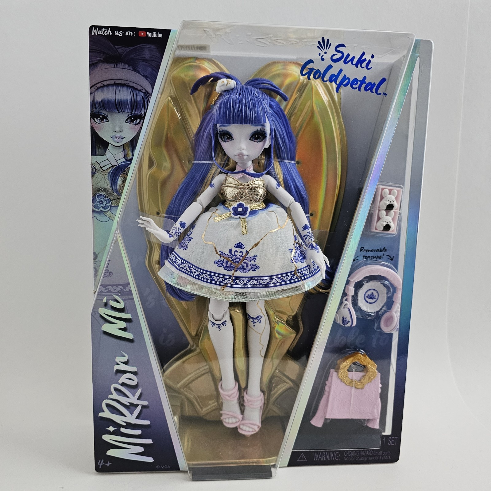 MGA Mirror Mi Suki Goldpetal Doll Fashion Fantasy Walmart Exclusive New NRFB