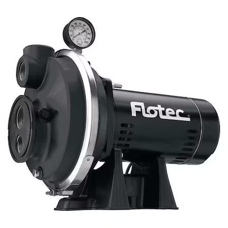 Pentair Flotec Fp4332 Jet Pump, Thermoplastic, Convertible, 1Hp Pentair Flotec Fp4332 Jet Pump, Thermoplastic, Convertible, 1Hp