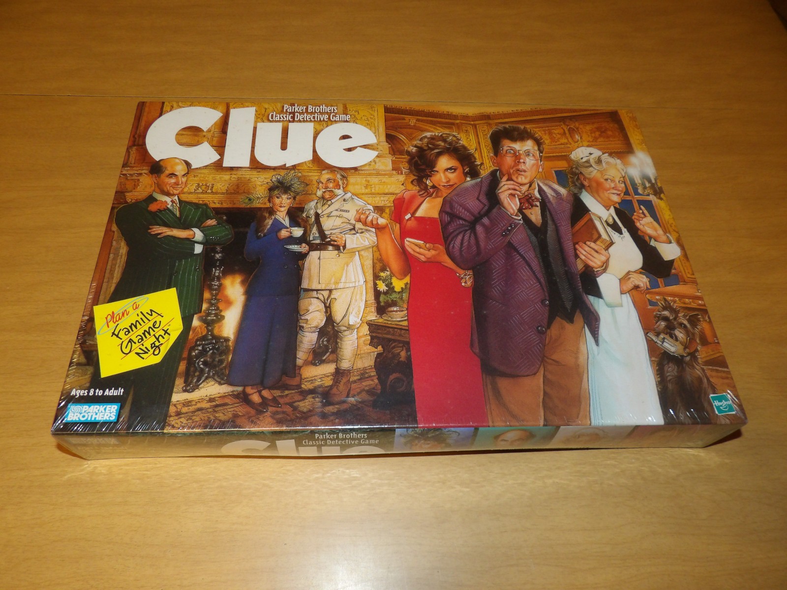Vintage Hasbro 1996-1998 Clue Classic Detective Board Game ~ NEW/SEALED