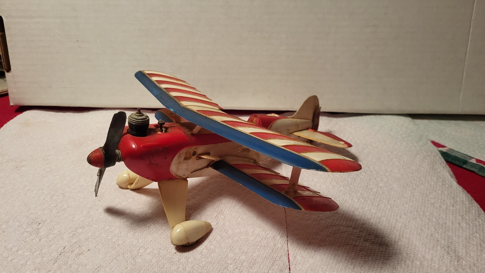 Vintage Cox Art Scholls Pitt Special Gas Powered Airplane for Parts or Restore Vintage Cox Art Scholls Pitt Special Gas Powered Airplane for Parts or Restore