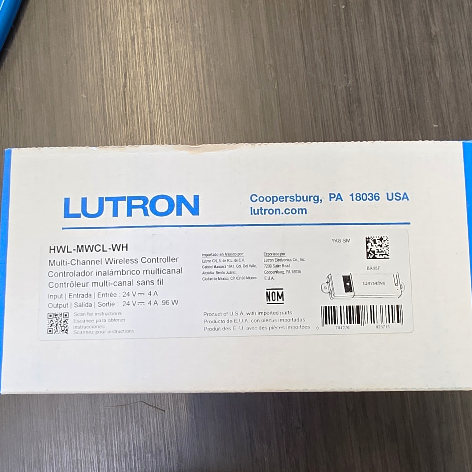 Lutron HWL-MWCL-WH Multi-Channel Wireless Controller White, Lutron Wireless Lutron HWL-MWCL-WH Multi-Channel Wireless Controller White, Lutron Wireless