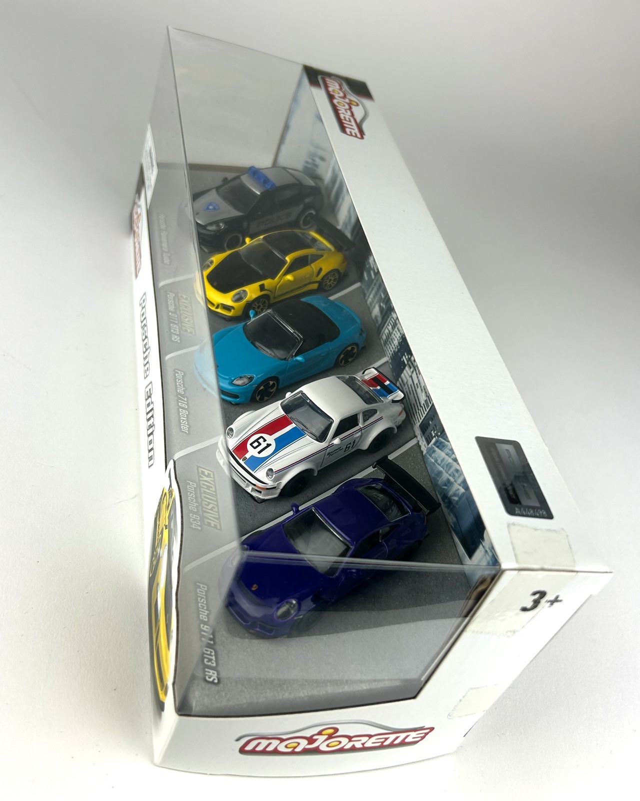 Porsche Edition 5 Pack Officially Licensed By Majorette Collector\'s Item NIB