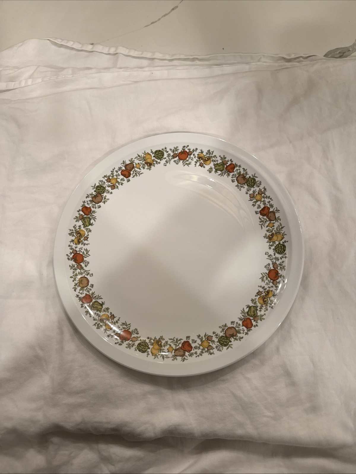 Vintage Centura Spice Of Life Serving Plate Round Platter Corning Ware 12\