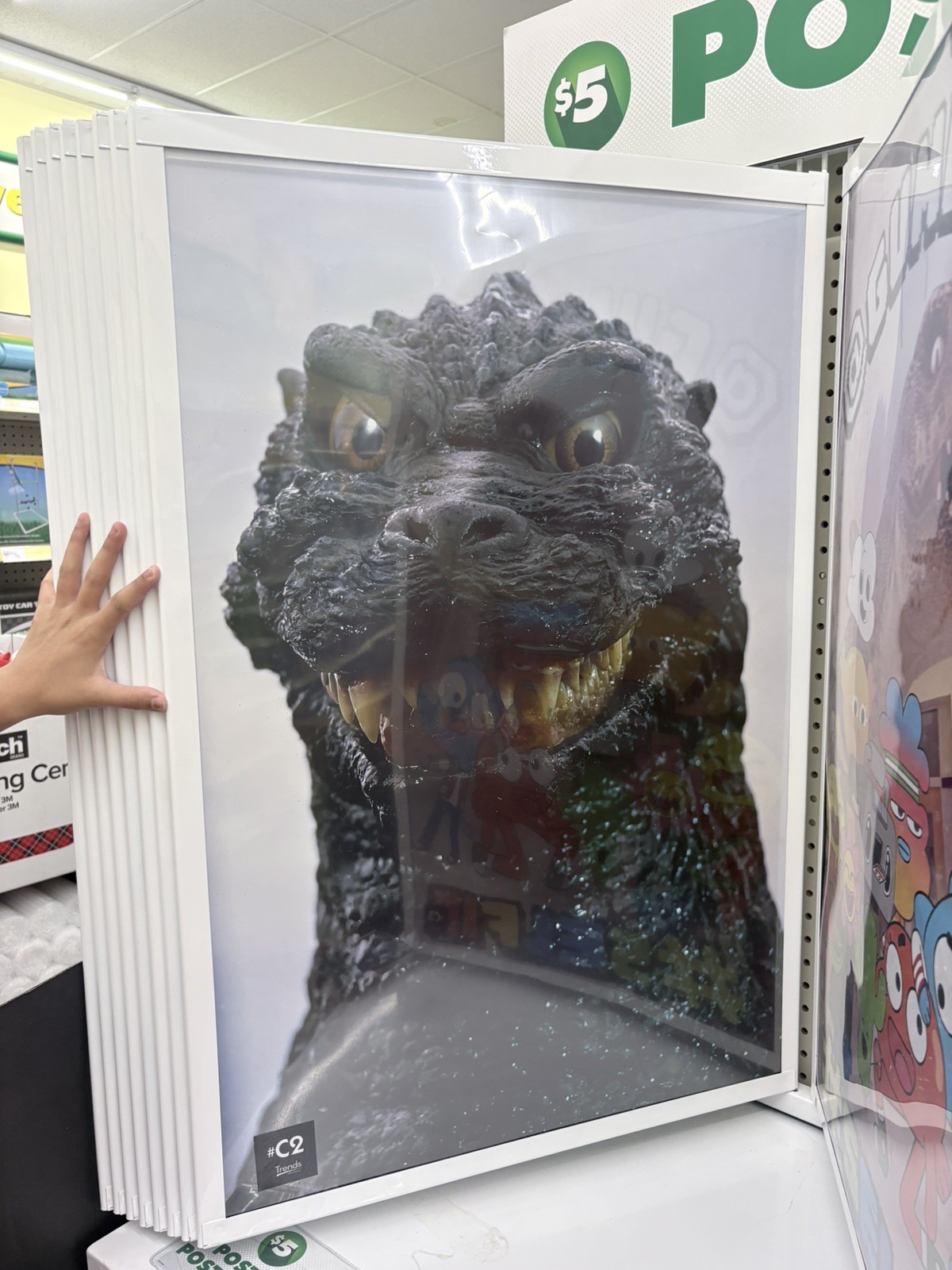 Viral RARE Godzilla vs. Biollante (1989) - Smile Wall Poster 22.375” X 34” USA Viral RARE Godzilla vs. Biollante (1989) - Smile Wall Poster 22.375” X 34” USA