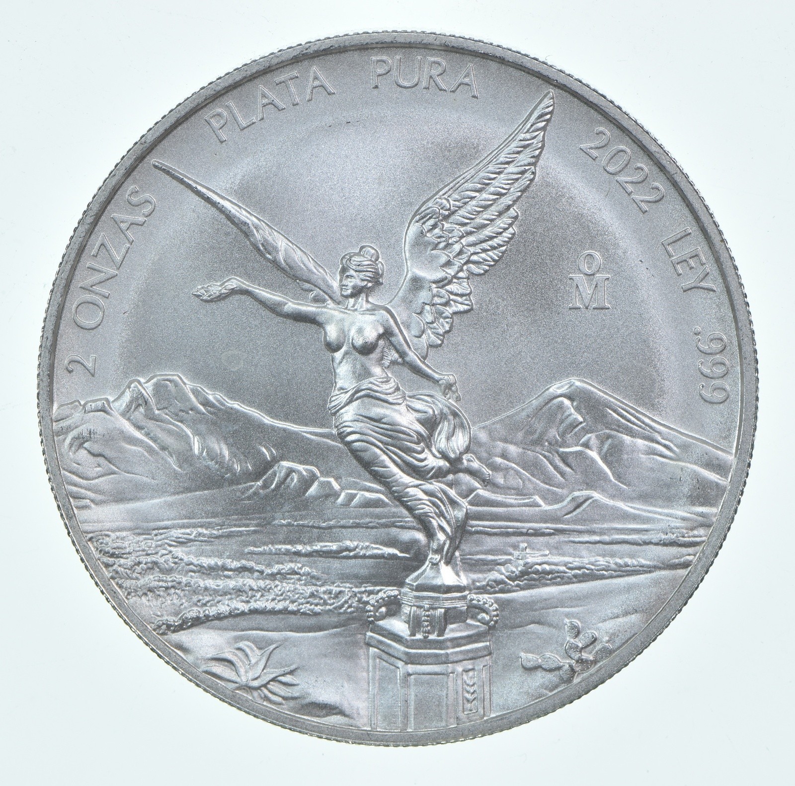 2022 Mo Mexico 2 Onza Silver Libertad 2022 Mo Mexico 2 Onza Silver Libertad