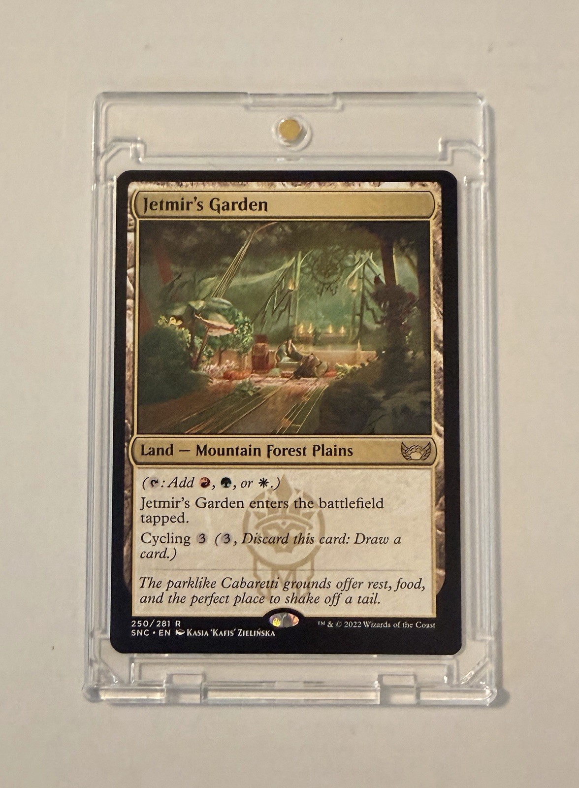 MTG - Jetmir\'s Garden 250 - Streets of New Capenna Rare NM