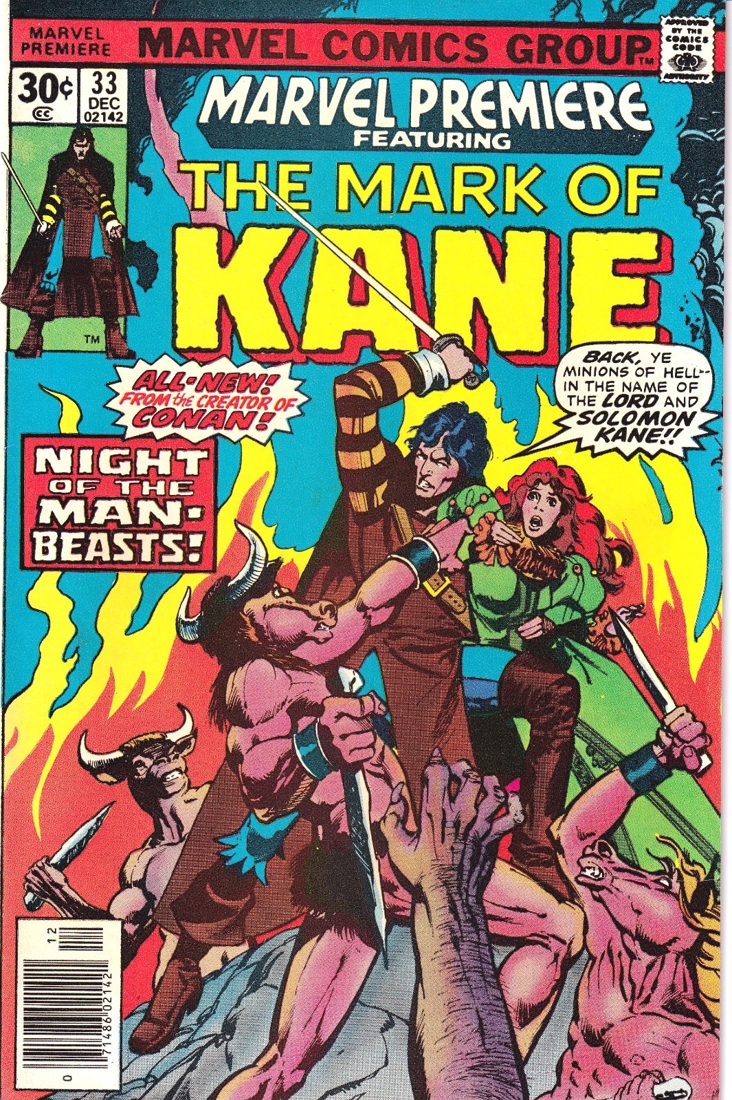 Marvel Premiere #33 (Marvel Comics, December 1976)