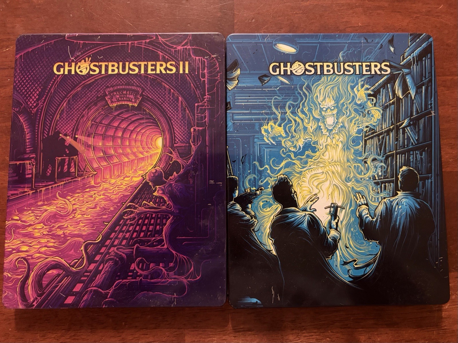 Ghostbusters + Ghostbusters II 1 + 2 Project Pop Art Steelbook Collection Ghostbusters + Ghostbusters II 1 + 2 Project Pop Art Steelbook Collection