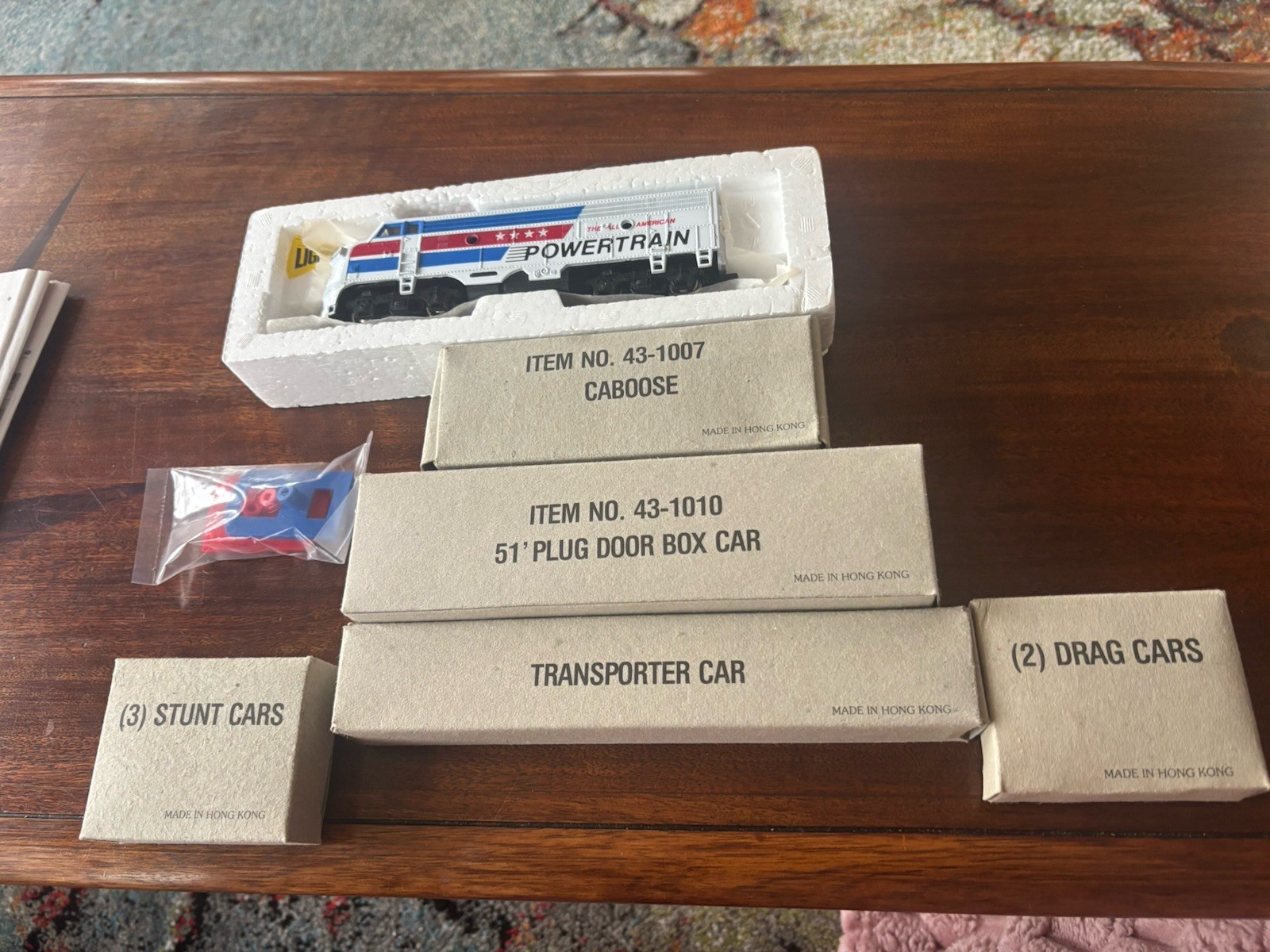 VTG NOS HO Bachmann  All-American Traveling Thrill Show Diesel F7 Train Set NEW