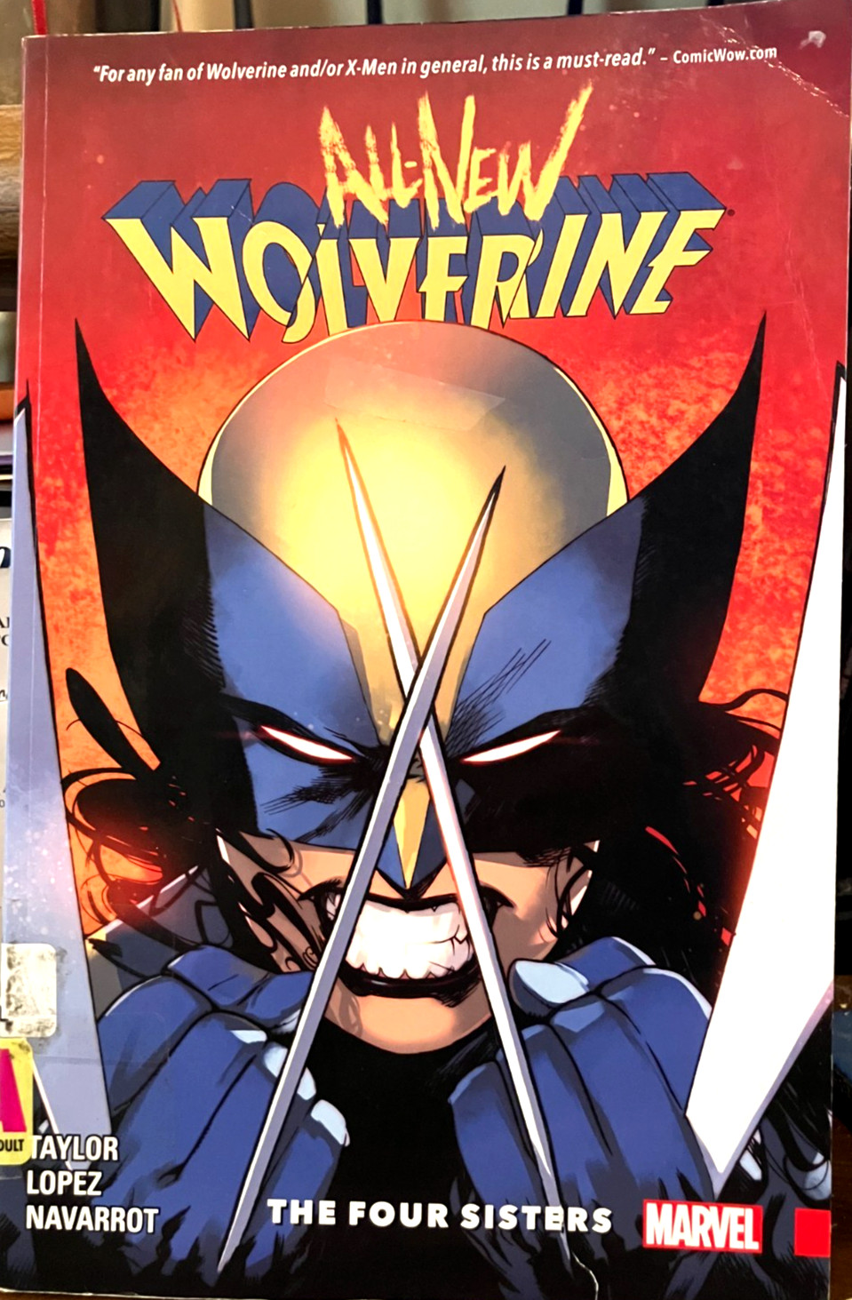All-New Wolverine #1 (Marvel Comics 2016)- G/VG All-New Wolverine #1 (Marvel Comics 2016)- G/VG
