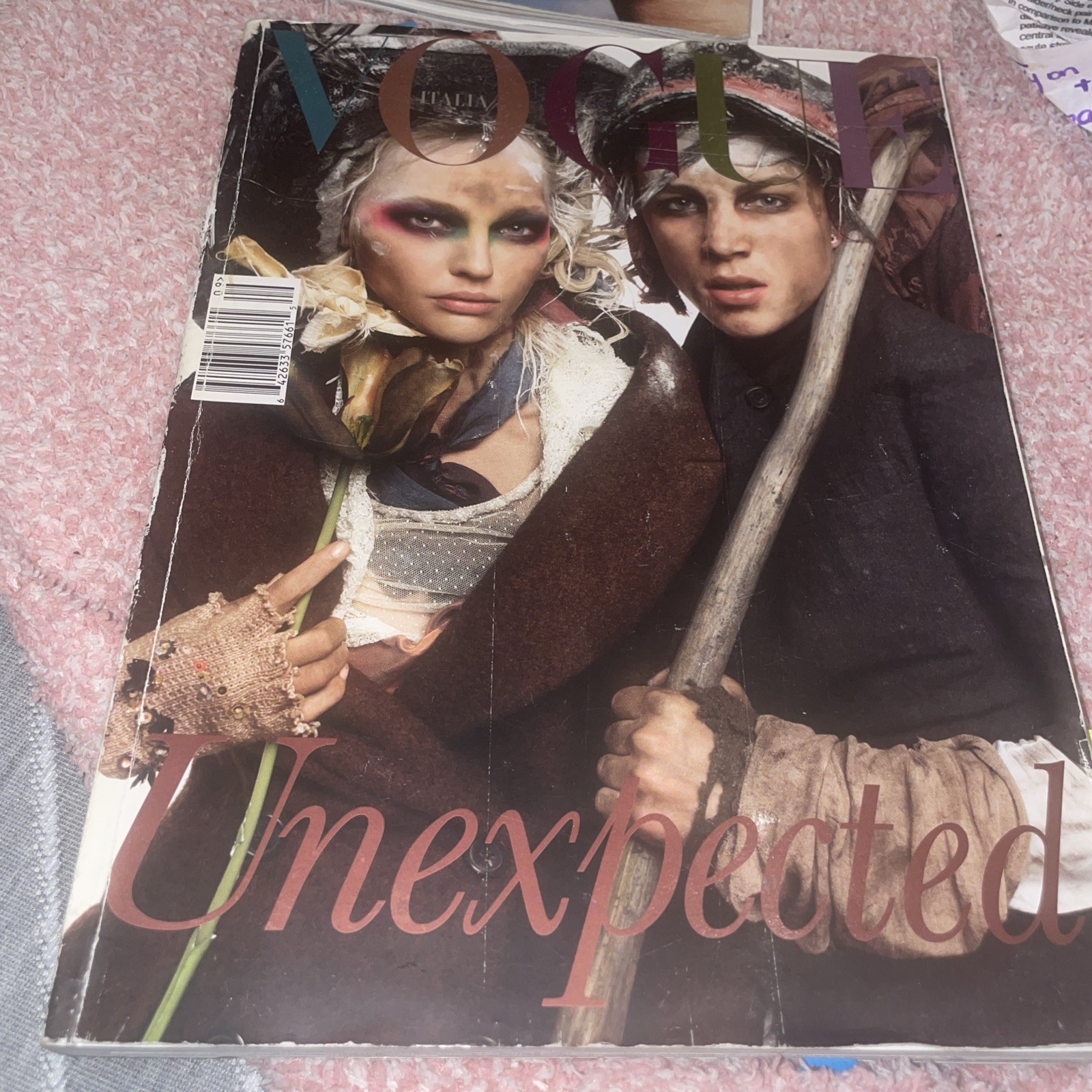 Italian Vogue Sept 2009 Meisel Performance Gender-Bending Fashion 520 Pgs huge