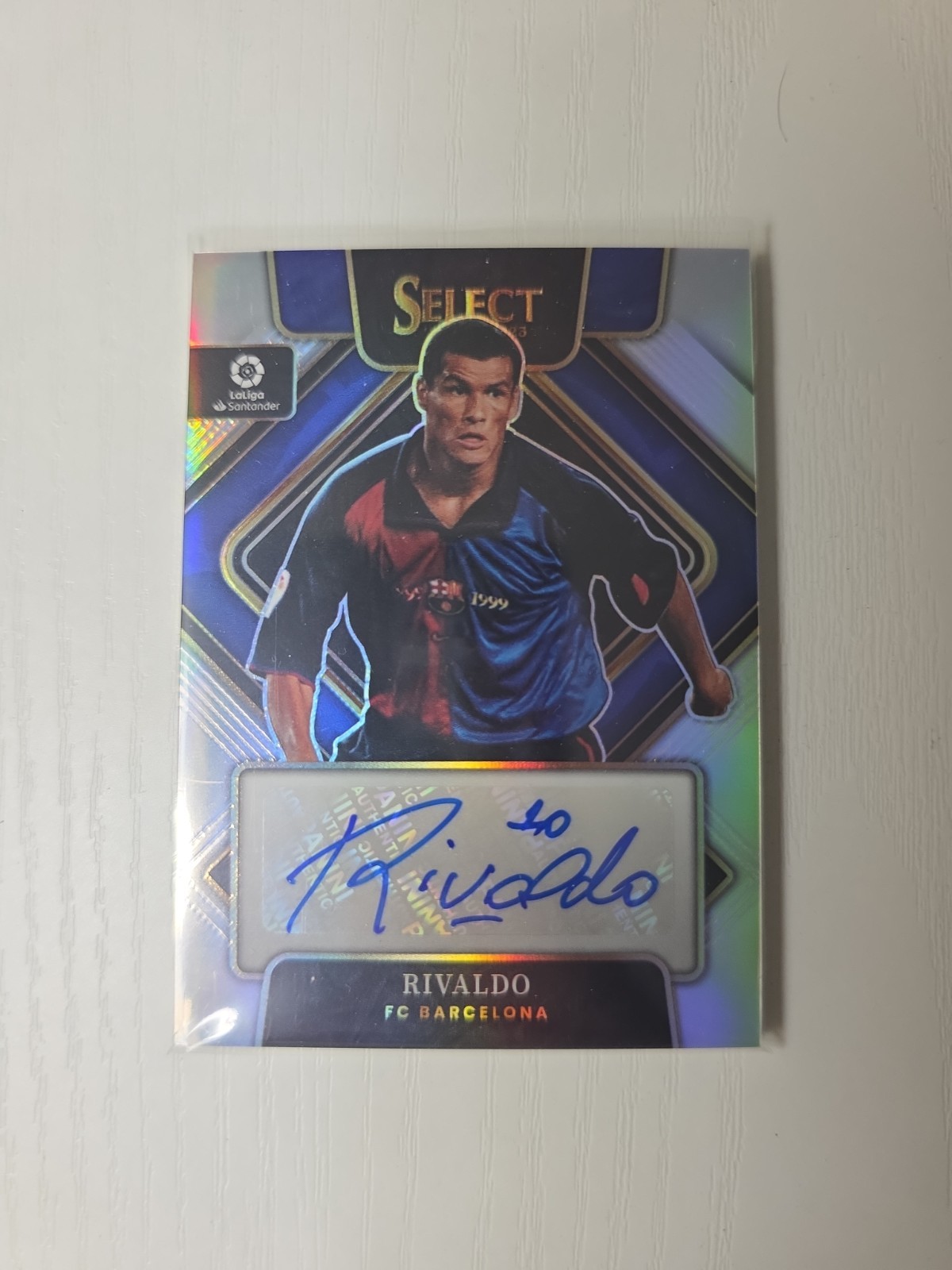 2022 PANINI SELECT LA LIGA #S-RIV RIVALDO SIGNATURES AUTO 2022 PANINI SELECT LA LIGA #S-RIV RIVALDO SIGNATURES AUTO