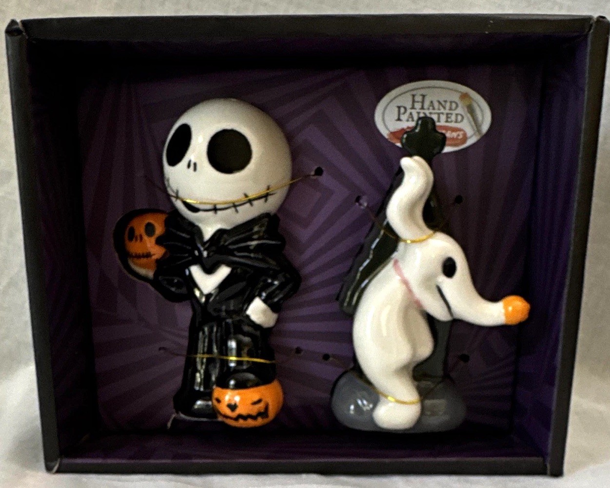 Zrike Brands Disney Nightmare Before Christmas Jack & Zero Salt & Pepper Shakers Zrike Brands Disney Nightmare Before Christmas Jack & Zero Salt & Pepper Shakers