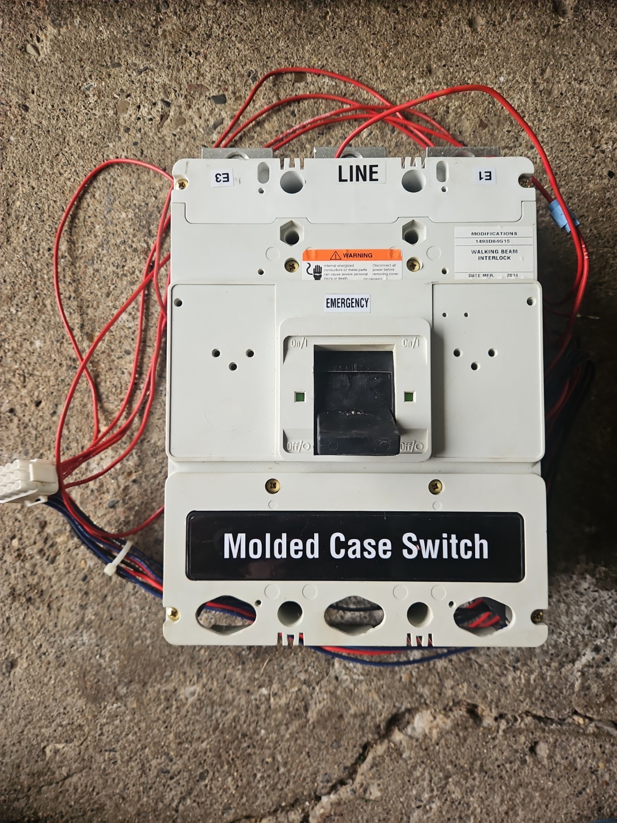 400amp Eaton/Cutler Hammer  Molded Case Switch PHLD3600F