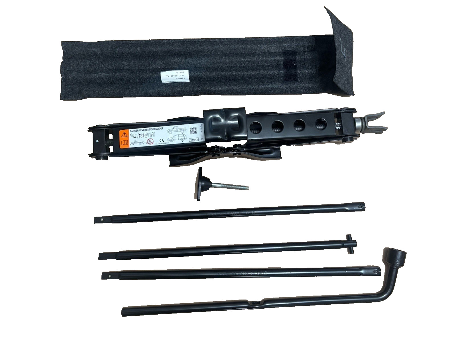 2019-2026 FORD RANGER  JACK AND TOOL KIT OEM FORD