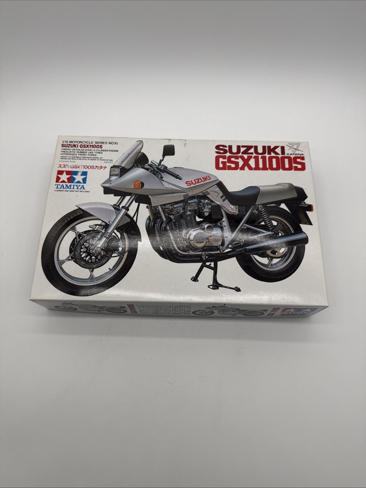 Tamiya 1:12 Suzuki GSX1100S Katana Plastic Model Kit 14010 Tamiya 1:12 Suzuki GSX1100S Katana Plastic Model Kit 14010