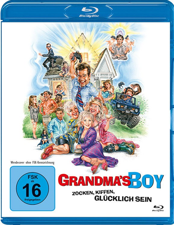 Grandma’s Boy (Blu-ray) Unrated | REGION FREE | Brand New & Sealed