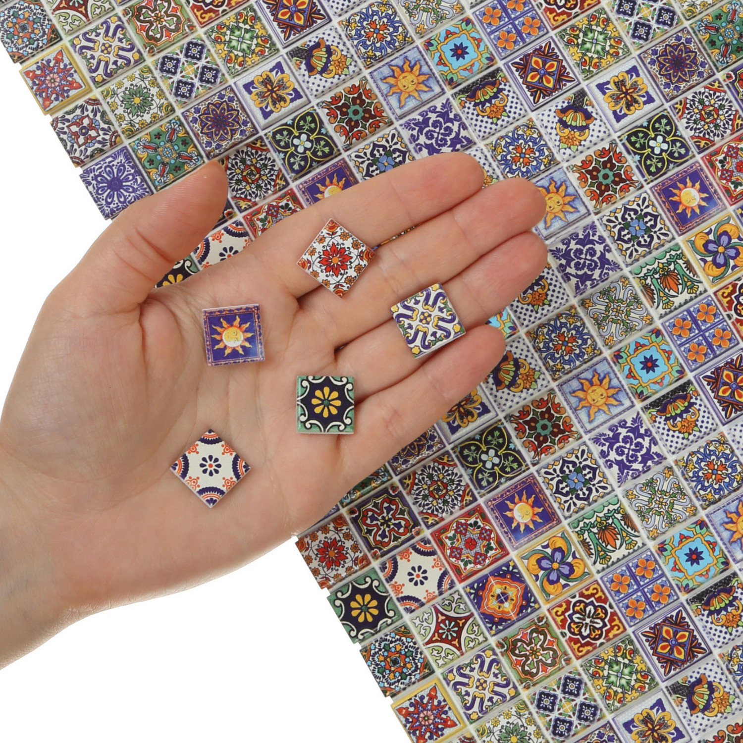 Miniature Dollhouse Flooring Tiles – 1:12 Scale Handmade Floor & Wall