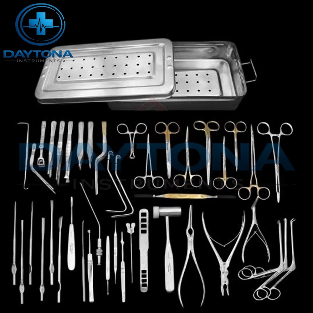 Rhinoplasty 50 pcs set Nose & Plastic Surgery instruments with box