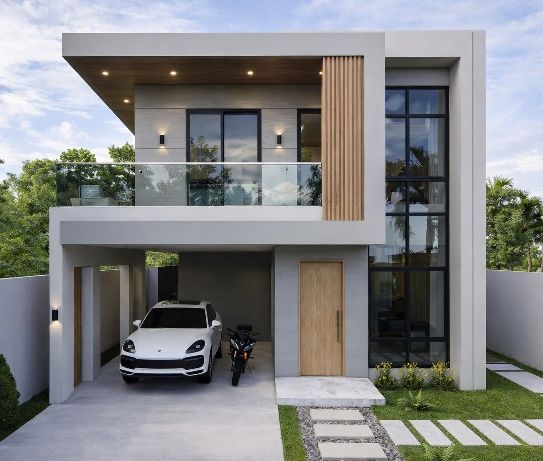28x34 Feet House Design Plan 8.4x10.2 Meter 4 Bed 3 Bath PDF, CAD &A4 Hard Copy