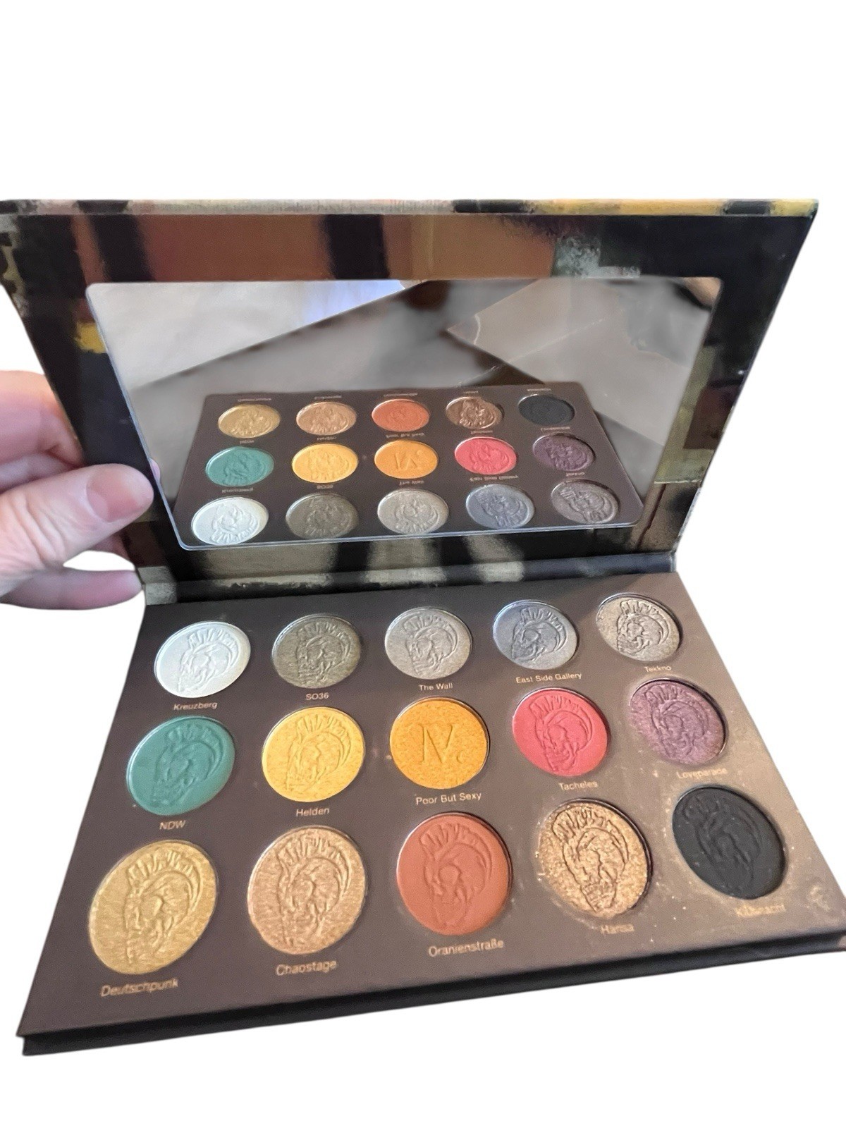 Nomad Berlin Underground Intense Eyeshadow pallette NEW No Box Nomad Berlin Underground Intense Eyeshadow pallette NEW No Box