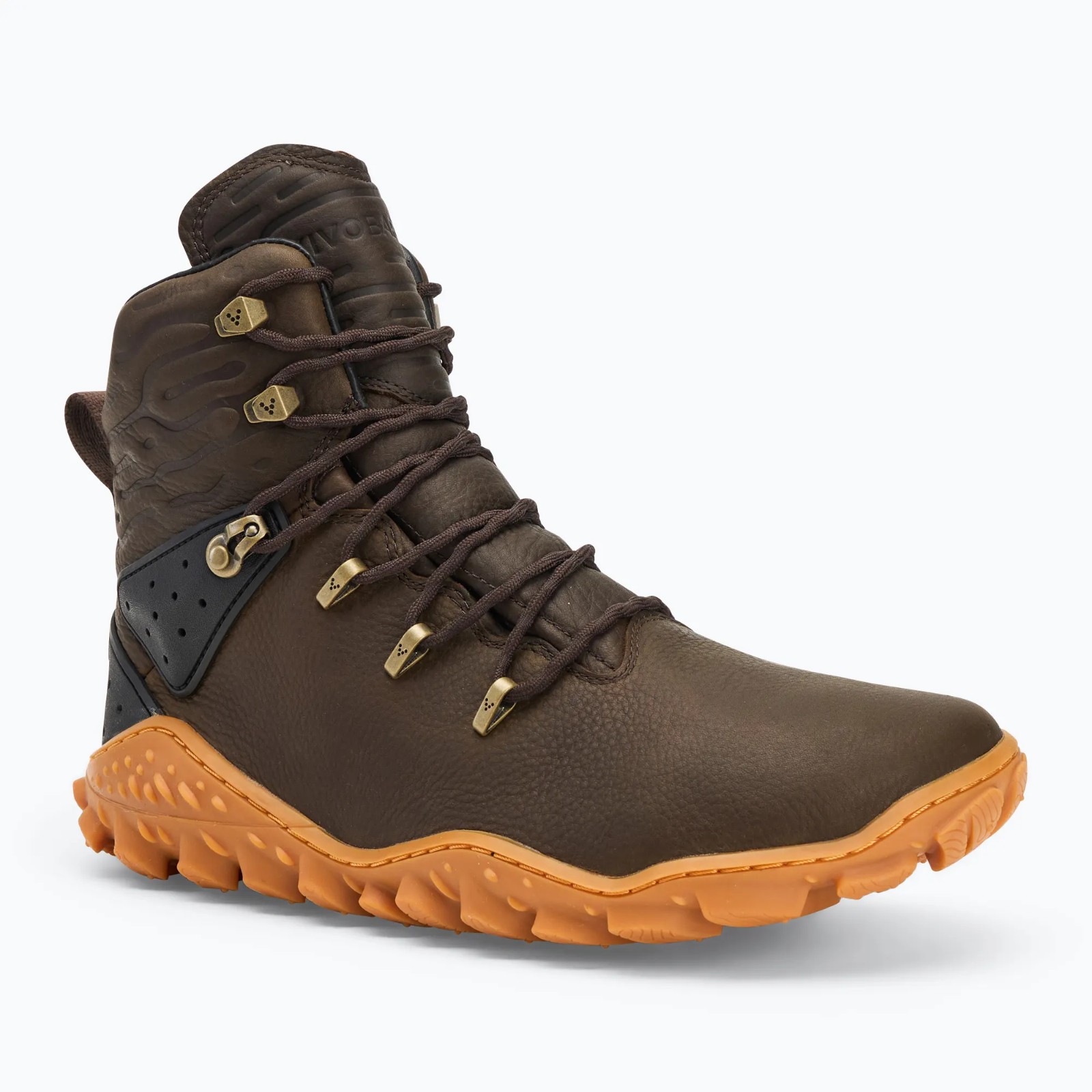 VivoBarefoot Men\'s Tracker Forest ESC Waterproof Barefoot Hiking Boots Bracken