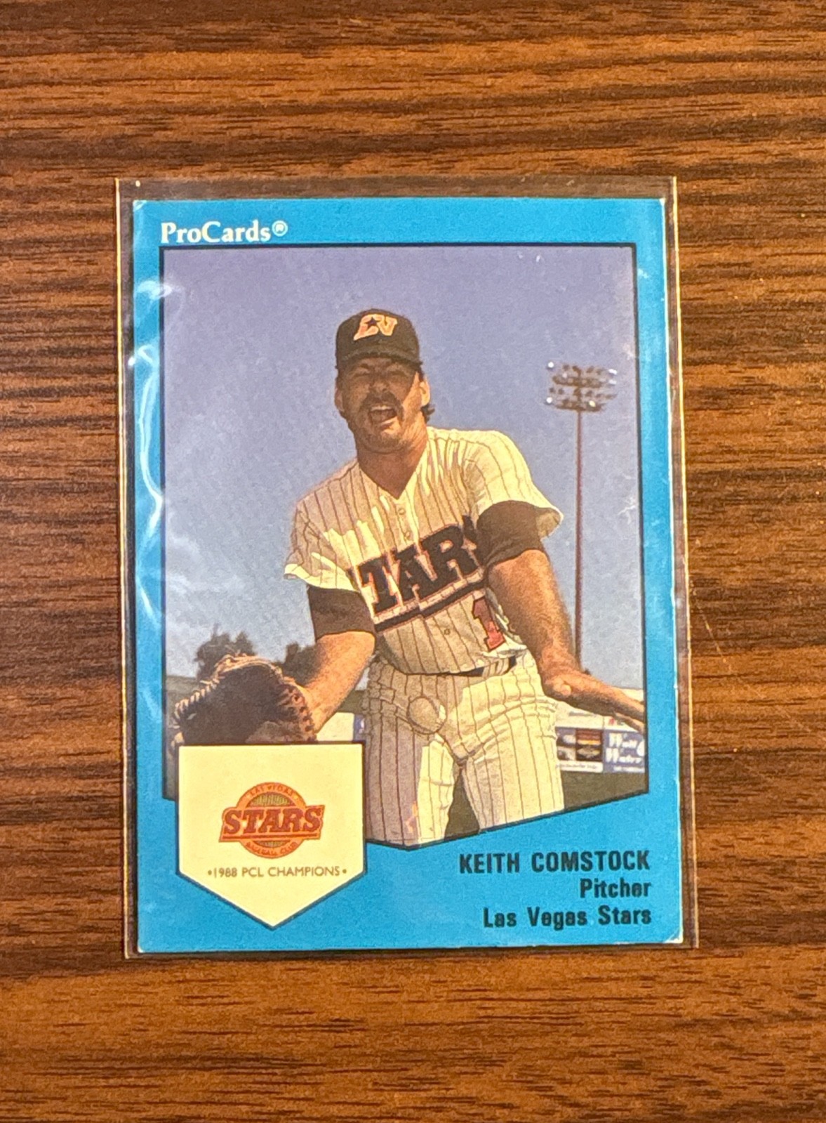 1989 ProCards Triple A - Keith Comstock #14