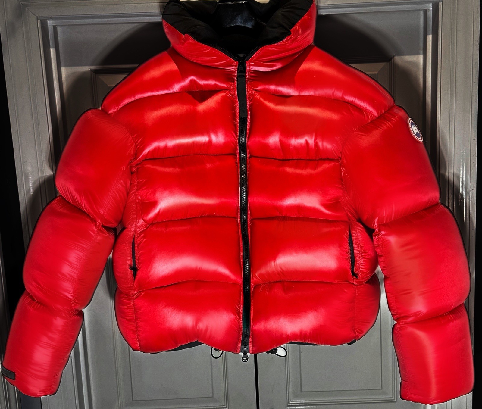 Rare Oversized Custom Overstuffed Canada Goose Angel Chen Bayan Down Puffer Rare Oversized Custom Overstuffed Canada Goose Angel Chen Bayan Down Puffer