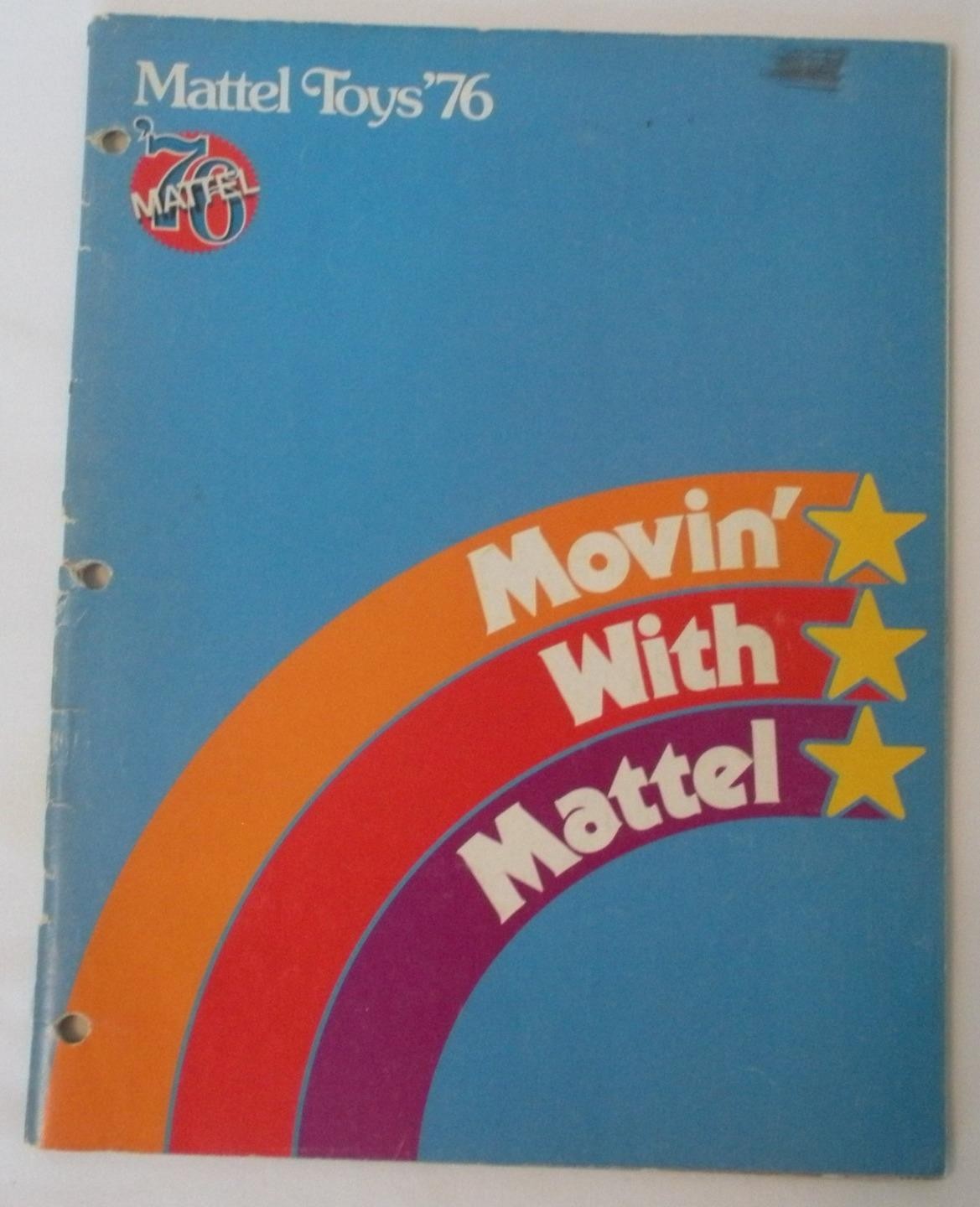 1976 Mattel Dealer Catalog Barbie Hot Wheels Big Jim Space 1999 Original