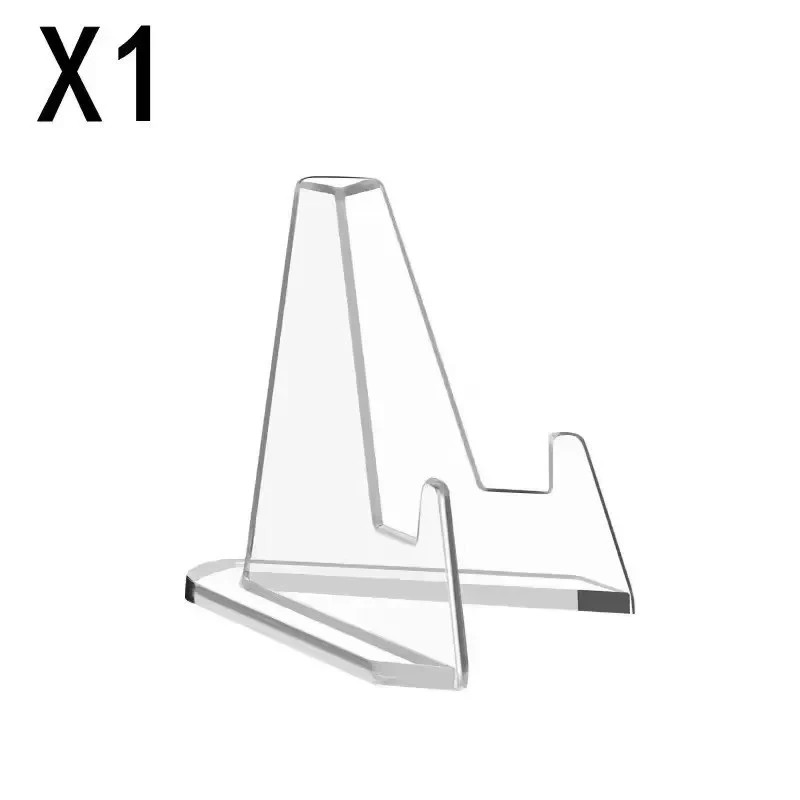 1-30Pcs Pack Clear Card Stands, Arcylic Card Display for Sports Graded 1-30Pcs Pack Clear Card Stands, Arcylic Card Display for Sports Graded