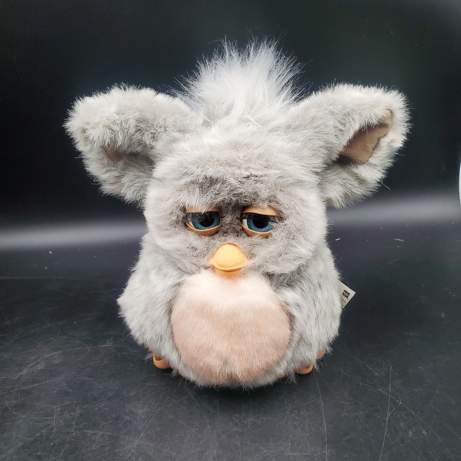 Vintage Furby Gray Pink Electronic Interactive Talking Toy 1998 Hasbro Tiger