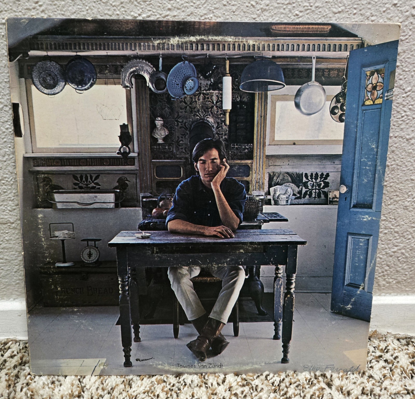 Townes Van Zandt Self Titled Poppy PYS 40007 Vinyl Record Original First Press Townes Van Zandt Self Titled Poppy PYS 40007 Vinyl Record Original First Press