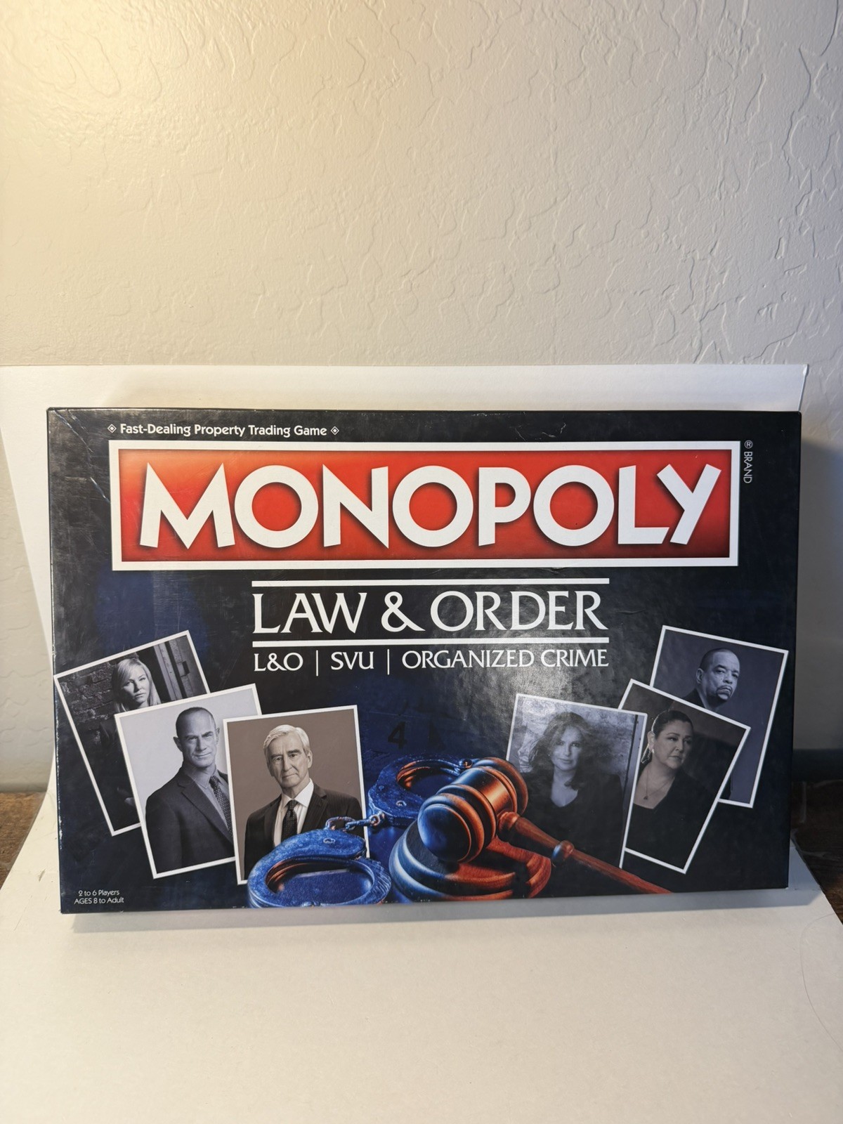 Monopoly Law & Order Board Game 100% Complete USAopoly SVU 