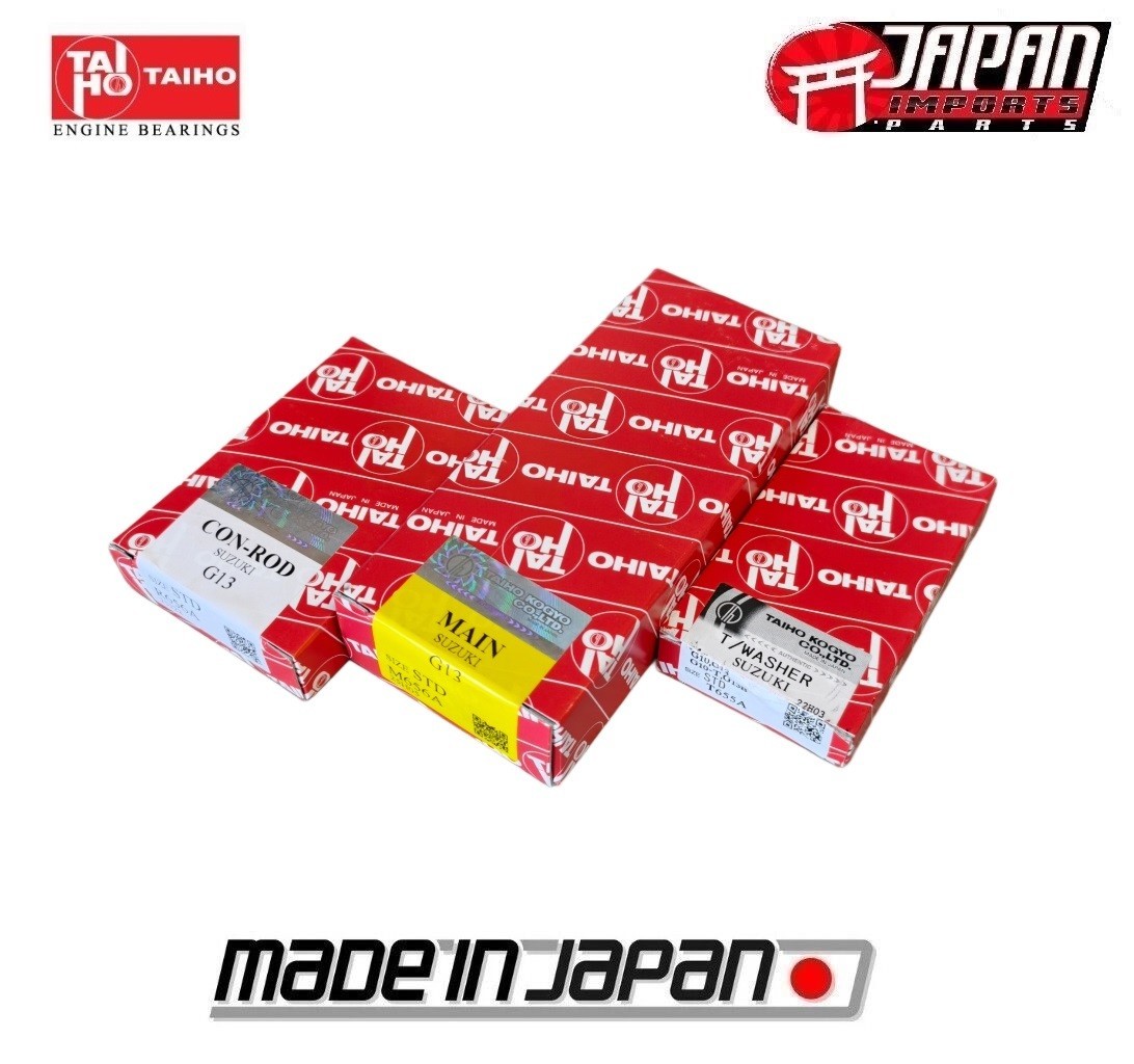 Taiho Rod & Main Bearings Set Samurai 86-95 Made in Japan G13A G13B