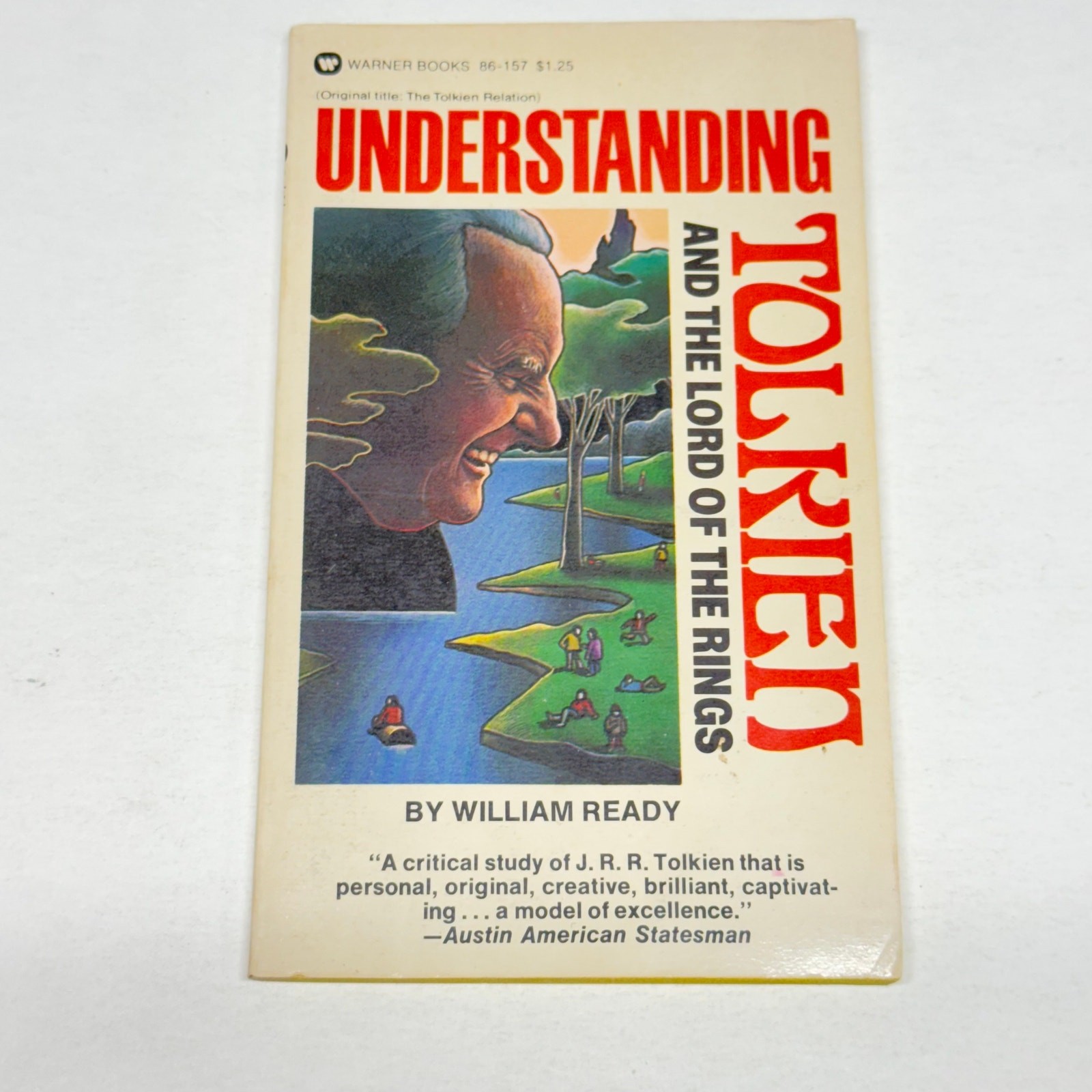 Vintage 1976 Understanding Tolkien And Lord Of The Rings William Ready Paperback