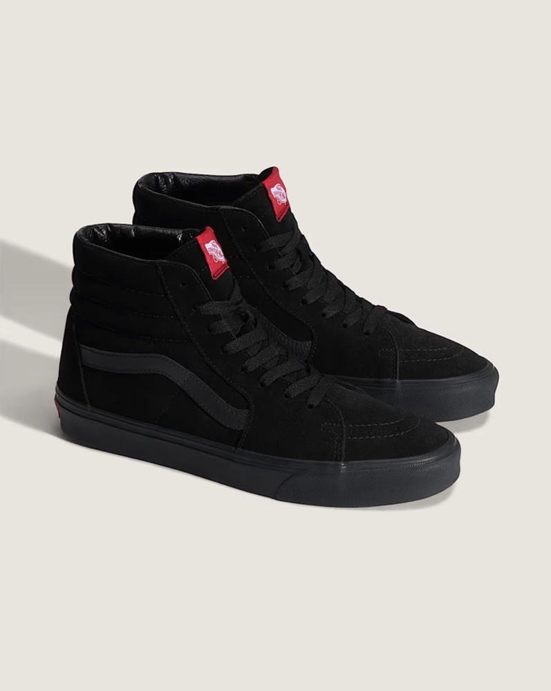 Vans Sk8-Hi \'Black Suede\' Men’s Size 7.5-12 VN000D5IBKA