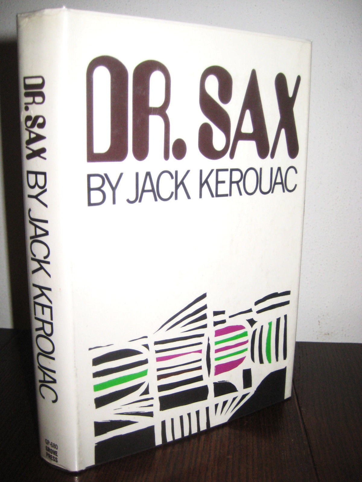 DR. SAX Jack Kerouac BEAT 1st Edition 3rd Printing GROVE PRESS 1959 HCDJ