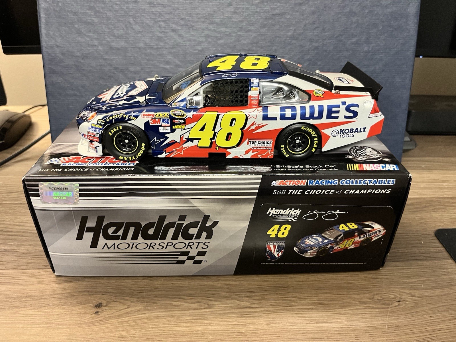 Jimmie Johnson #48 Lowe\'s Honoring Our Soldiers 2010 Chevrolet Impala 1:24 1,666 Jimmie Johnson #48 Lowe\'s Honoring Our Soldiers 2010 Chevrolet Impala 1:24 1,666