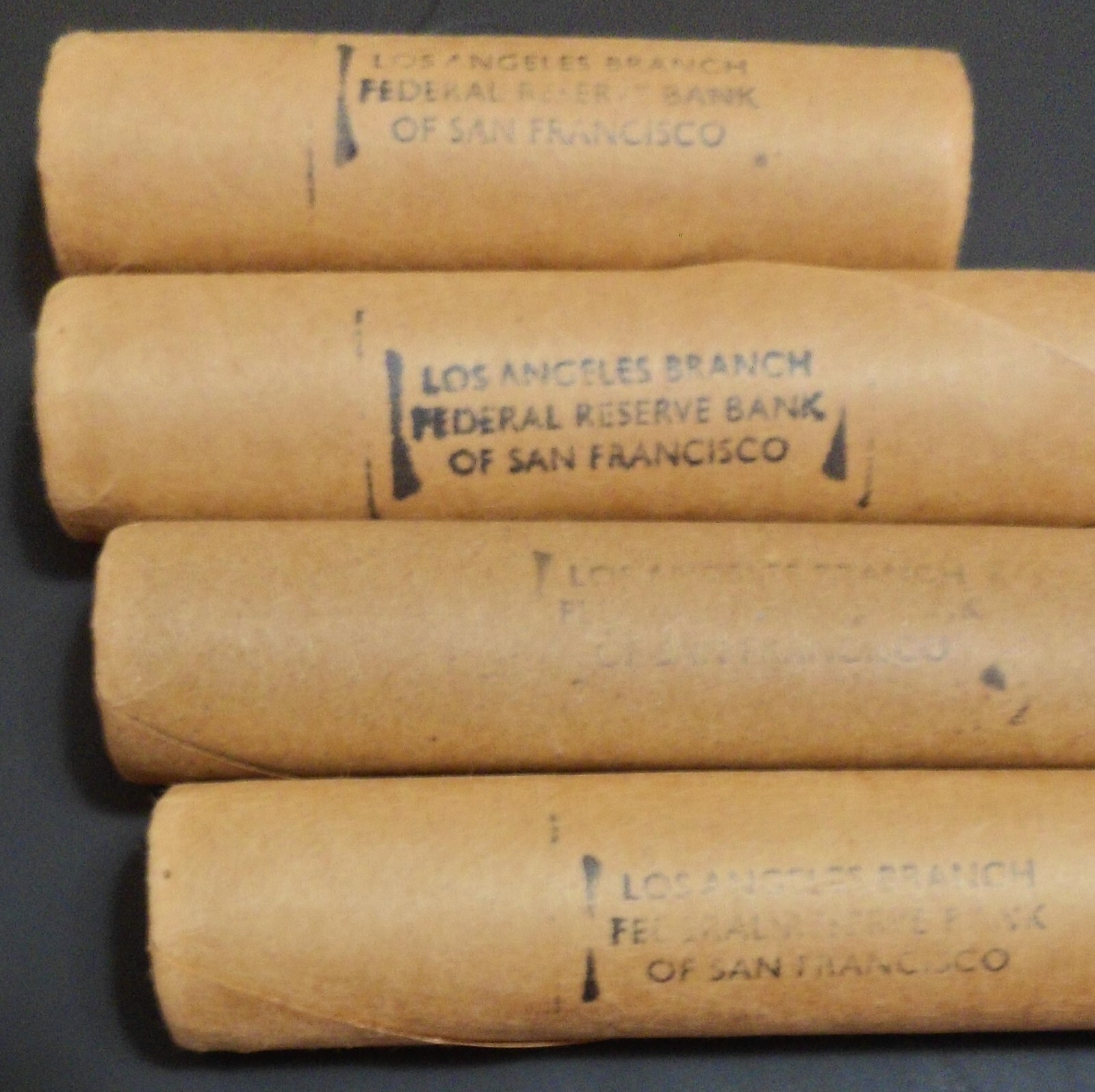 OBW Unsearched Wheat Penny Roll Indian Head Cent Ends San Francisco Wrap Rare