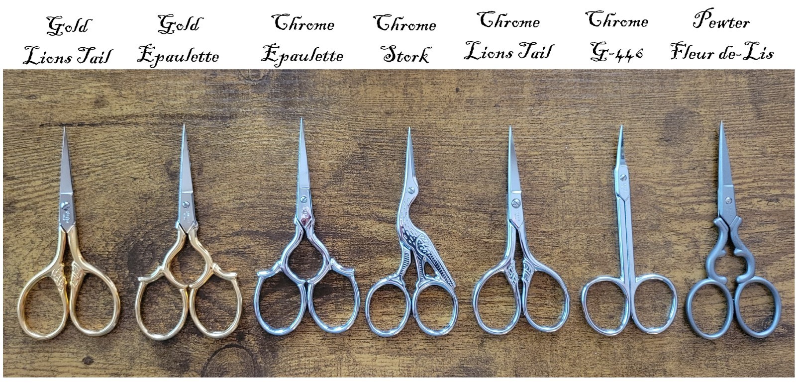 Gingher Ultimate Embroidery set of 7 (Italy) (Free Shipping)
